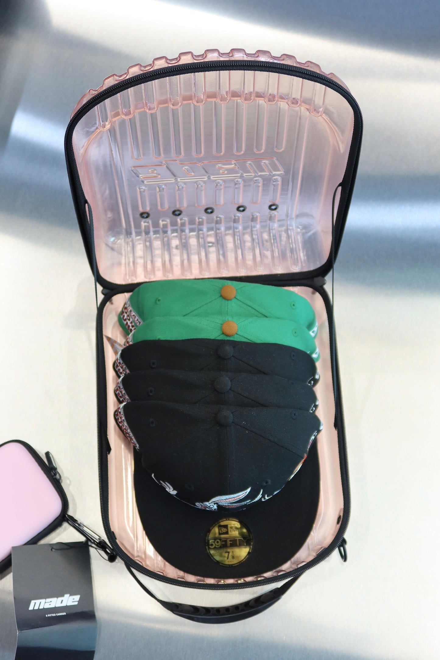 CAP CARRIER MADE ROSA